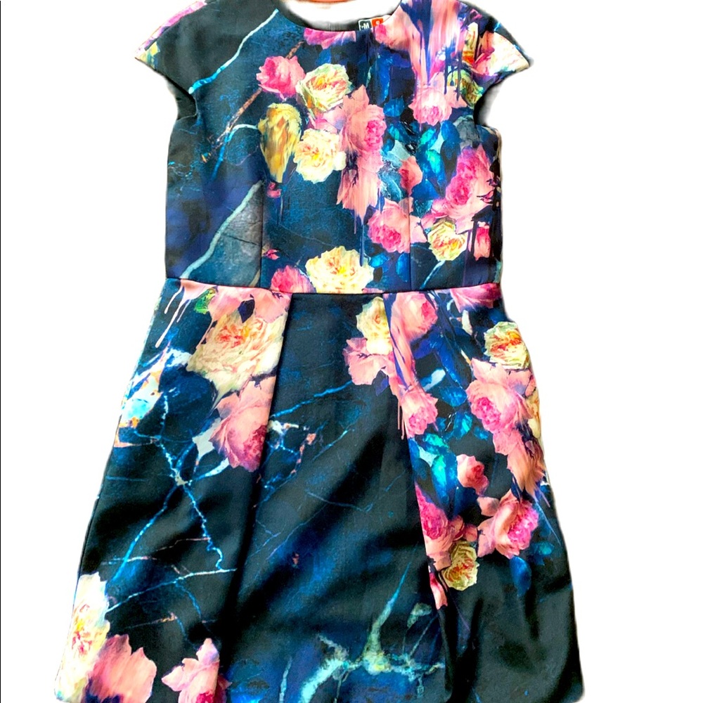 MSGM floral dress, Girls size 8.